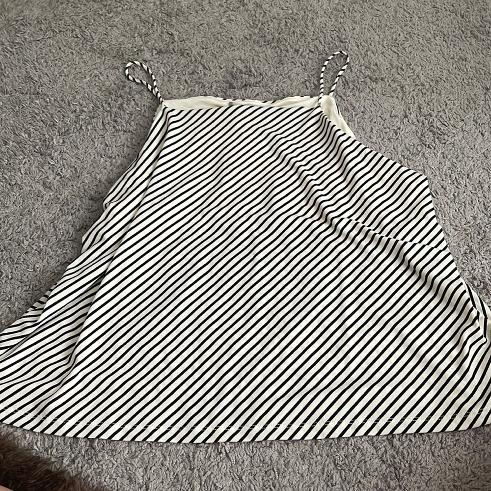 nwt h&m stripped flowy tank top